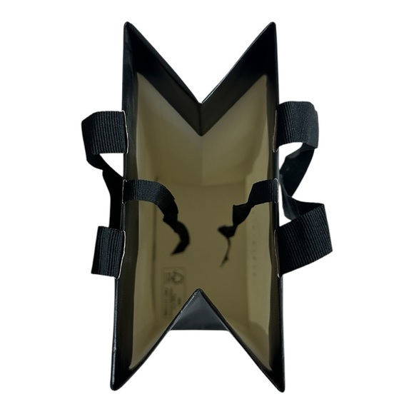 Authentic Empty GUCCI BAG White Black Reusable Paper Bag Staging Decor Gift Bag - Picture 4 of 4